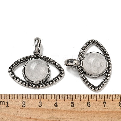 Natural Quartz Crystal Pendants G-G147-07AS-05-1