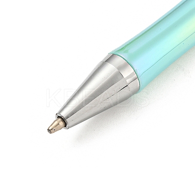 UV Plated Plastic Ball-Point Pen AJEW-C038-03H-1