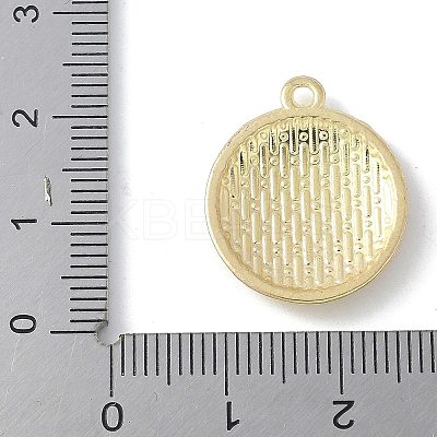 Alloy Enamel Pendants PALLOY-R153-02G-02-1