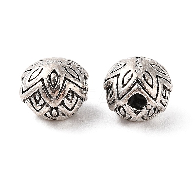 Tibetan Style Alloy 3 Hole Guru Beads FIND-C060-018AS-1