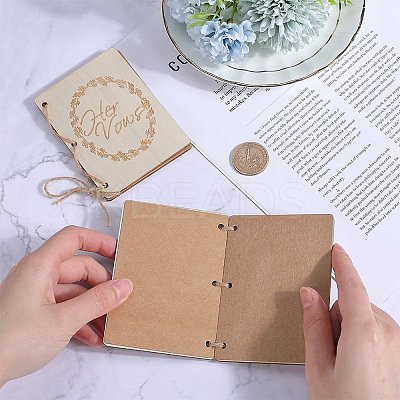 Creative Wooden Greeting Cards DIY-WH0349-171B-1