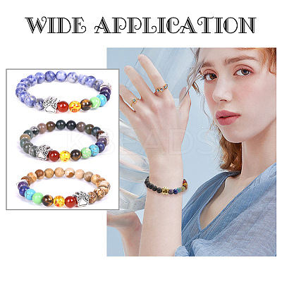 100Pcs 2 Styles Tibetan Style Zinc Alloy Dog Paw Prints European Beads MPDL-AR0001-02-1