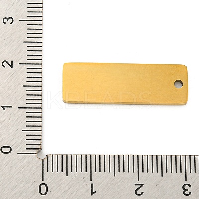 PVD Vacuum Plating 201 Stainless Steel Big Pendants STAS-L079-027K-G-1