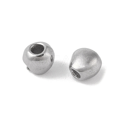 304 Stainless Steel Beads STAS-M071-01F-P-1