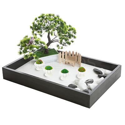 8Pcs 4 Styles Resin Simulated Flower Bed AJEW-GO0001-71-1
