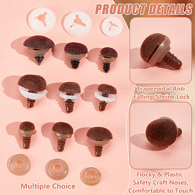 Flocky & Plastic Safety Craft Noses FIND-PH0020-68A-1