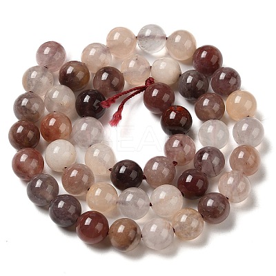Natural Strawberry Quartz Beads Strands G-H298-A03-03-1