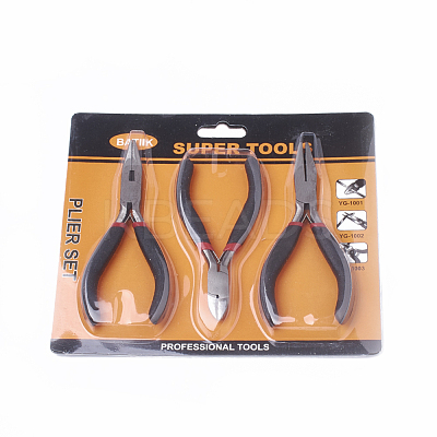 45# Carbon Steel Jewelry Plier Sets PT-T001-06-1