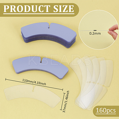 PVC Shirt Collar Shaping Support FIND-WH0159-20B-1
