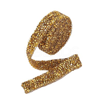 Glitter Resin Hotfix Rhinestone(Hot Melt Adhesive On The Back) OCOR-TAC0004-B-02-1