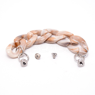 Acrylic Beads Phone Case Chain LS-AJEW-WH0235-10A-1