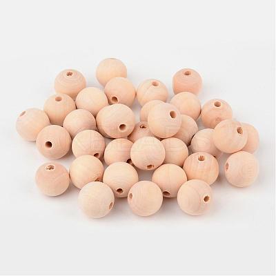 Unfinished Wood Beads WOOD-X0003-01A-LF-1