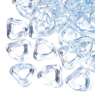 Transparent Resin Finger Rings RJEW-T013-005-E06-1