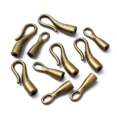 Tibetan Style Hook Clasps LS-MLF11268Y-NF-1