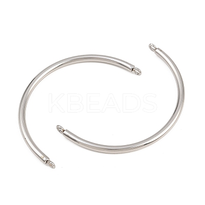 304 Stainless Steel Cuff Bangles Making STAS-H240-68P-1
