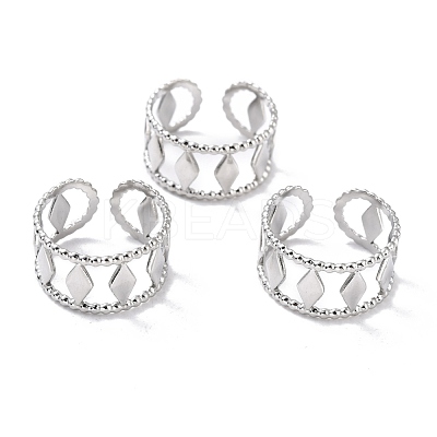 Non-Tarnish 304 Stainless Steel Finger Rings X-RJEW-L102-13P-1
