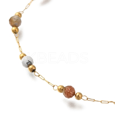 Ion Plating(IP) 304 Stainless Stell Bracelets BJEW-H613-06G-1