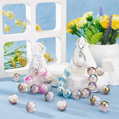 10Pcs Resin Beads PACR-TA0001-33G-1