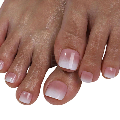 1 Bag ABS Plastic Full Cover Press On False Nails MRMJ-CP0001-55-1