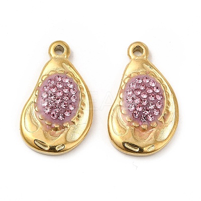 Rhinestone Pendants STAS-J401-VC974-1