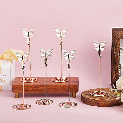 Butterfly Memo Photo Holder AJEW-WH0528-37B-1