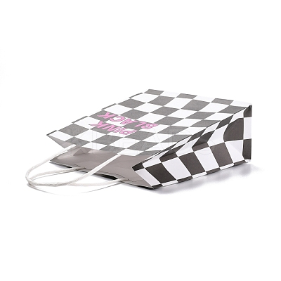 Plaid Paper Bags CARB-Z002-01A-02-1