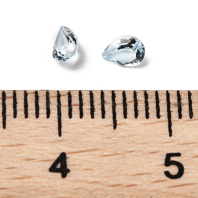 Faceted Natural Blue Topaz Cabochons G-I295-05C-15A-03-1