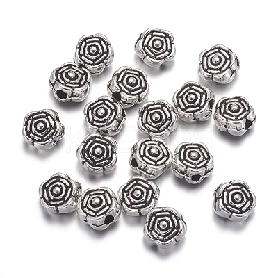 Tibetan Silver Spacer Beads LS-AB458-1