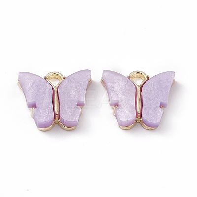 Acrylic Charms MACR-C012-01KCG-15-1