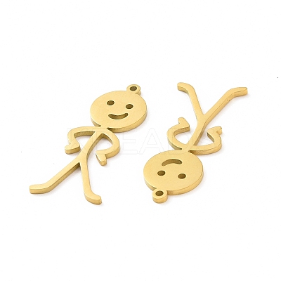 Ion Plating(IP) 304 Stainless Steel Pendants STAS-C003-06G-1