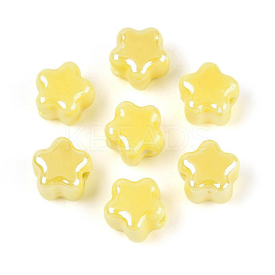 Handmade Porcelain Bead LS-PORC-N011-04C-01-1