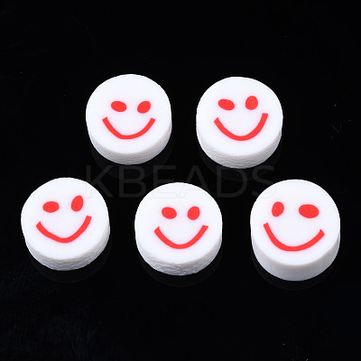 Handmade Polymer Clay Beads X-CLAY-N008-040E-1