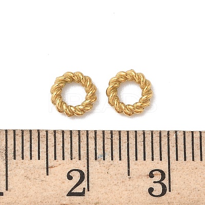 304 Stainless Steel Twisted Ring Linking Rings STAS-L300-005A-G-1
