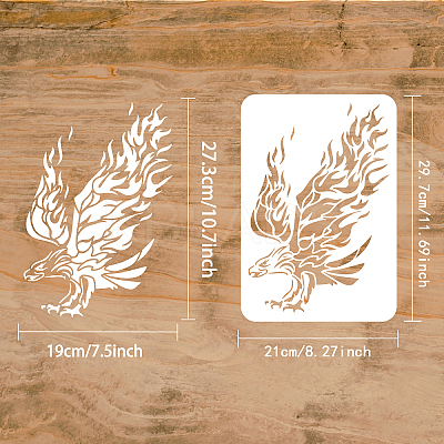Plastic Drawing Painting Stencils Templates DIY-WH0396-0161-1