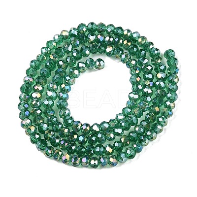 Electroplate Glass Beads Strands LS-EGLA-A044-T2mm-B18-1