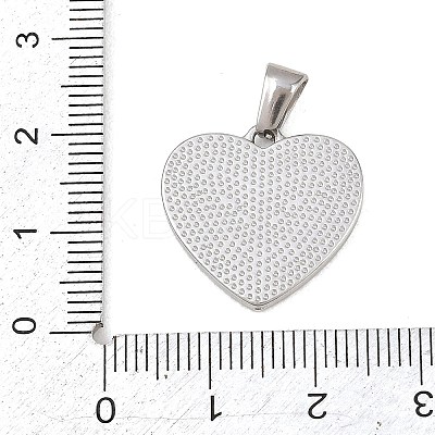 303 Stainless Steel Pendants STAS-K325-10P-1
