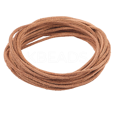 5M DIY Frosted Cowhide Leather Cord OCOR-GF0004-97B-04-1