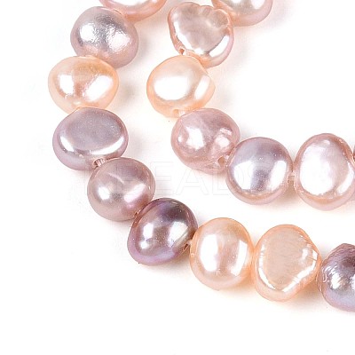 Natural Cultured Freshwater Pearl Beads Strands PEAR-T006-23-1