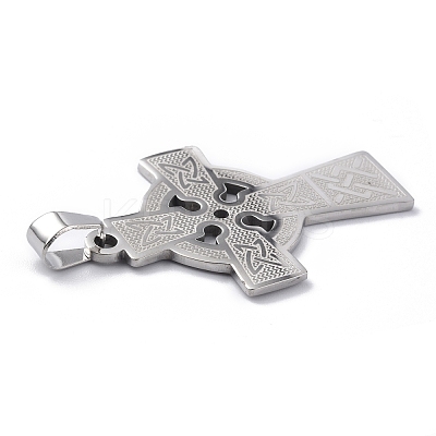 Non-Tarnish 201 Stainless Steel Pendants STAS-C062-10P-1