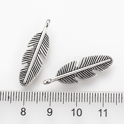 Tibetan Style Alloy Pendants TIBEP-Q078-27AS-RS-1