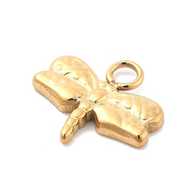 Ion Plating(IP) 304 Stainless Steel Charms STAS-P379-37C-G-1