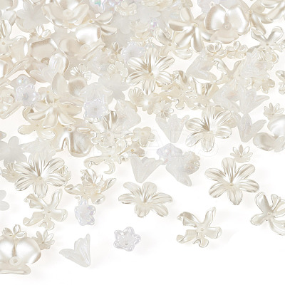 270Pcs 9 Styles Acrylic Imitation Pearl Beads OACR-TA0004-01-1
