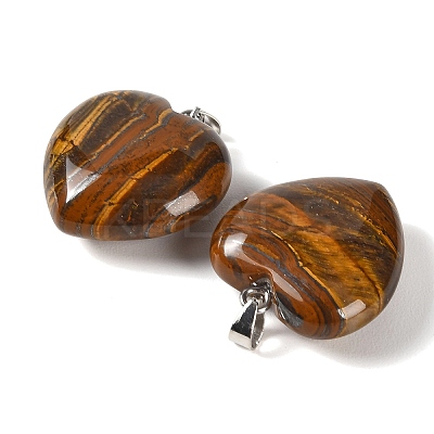 Natural Tiger Iron Pendants GG-CBAA0EE-04P-16-1