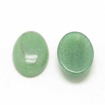 Natural Green Aventurine Cabochons G-R415-13x18-43-1