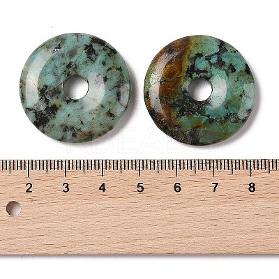 Natural African Turquoise(Jasper) Pendants G-F639-04G-1