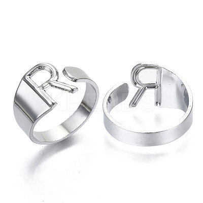 Alloy Cuff Finger Rings RJEW-S038-195R-P-NR-1