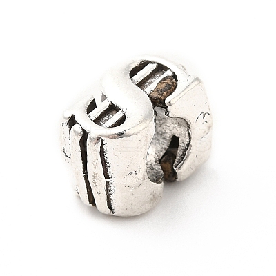 Tibetan Style Alloy European Beads PALLOY-P293-132AS-1