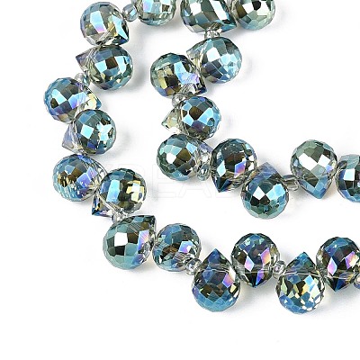 Transparent Glass Beads Strands LS-GLAA-T006-14A-1