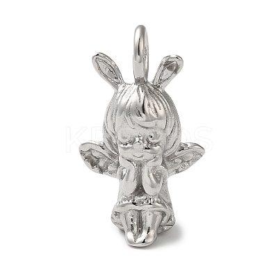Non-Tarnish 304 Stainless Steel Pendants LS-STAS-Q252-13P-1
