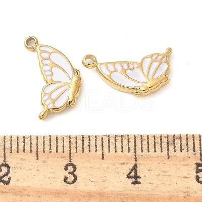 304 Stainless Steel Enamel Charms STAS-Q345-29G-1